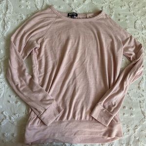 pink light weight long sleeve